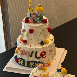 小王子主题纸杯蛋糕装饰摆件儿童宝宝周岁生日甜品台烘焙装扮插件