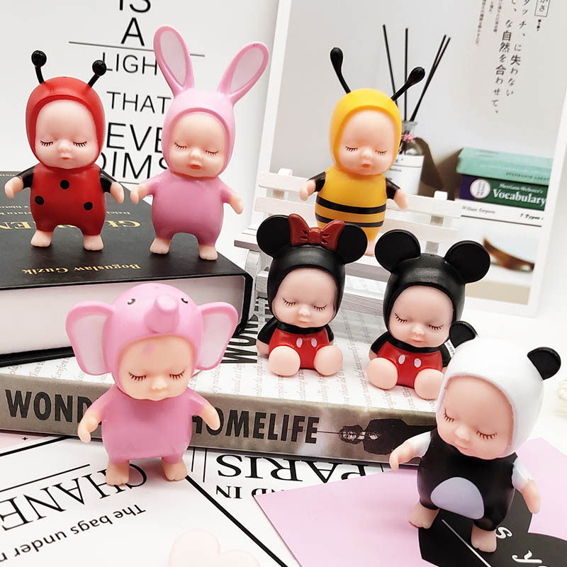 烘焙蛋糕装饰 网红可爱睡宝宝兔子蜜蜂睡眠娃娃儿童生日蛋糕摆件在类目 节庆用品/礼品, 装扮用品中 - 来自Buy2taobao.com提供专业的淘宝代购服务