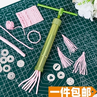 旋转挤泥器翻糖花边形状图案压泥器超轻石塑粘土挤泥人偶头发工具