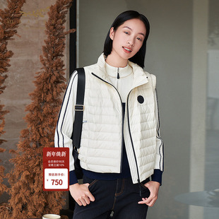 轻户外可收纳连帽轻薄羽保暖绒马甲 冬款 XII BASKET十二篮商场同款