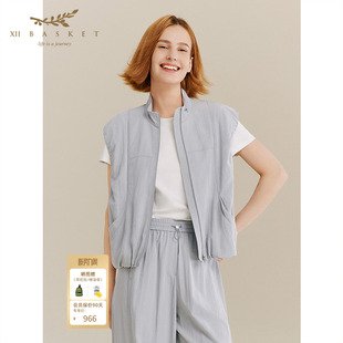 马甲 户外轻量高级感宽松短款 XII BASKET十二篮秋季