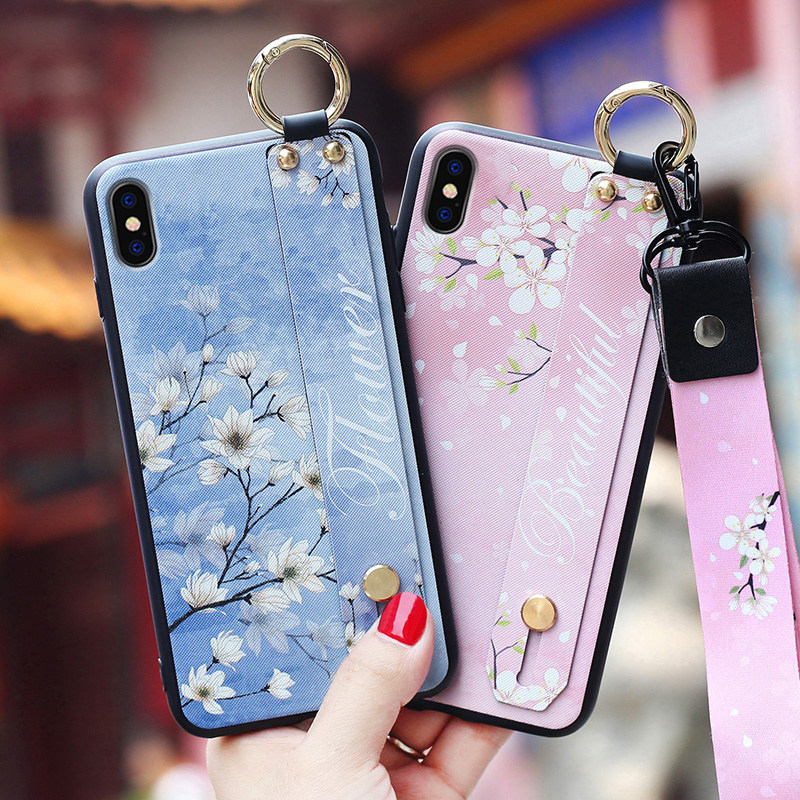 苹果X手机壳6苹果6s硅胶iPhone6s/7/8plus女可爱X/Xs/Xr全包6p防摔6splus保护套7plus腕带挂绳六七新款潮网红,3C数码配件,手机保护套/壳,淘宝优惠券,粉丝福利购,淘宝优惠卷