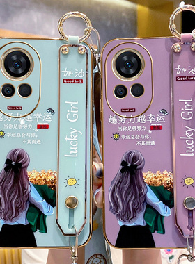 适用华为nova13手机壳nova13Pro新款全包防摔少女款BLK-AL80个性卡通创意支架网红高级感Ultra腕带挂绳保护套