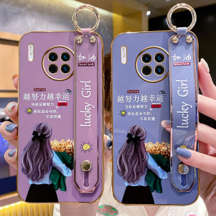 适用华为mate30手机壳mate30pro新款 30Epro硅胶套meite卡通可爱5g女mete全包防摔por外壳mt30魅特斜挎可背m30