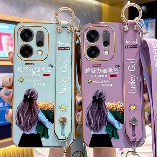 适用OPPOReno14手机壳新款Reno14Pro保护套OPPO镜头全包防摔超薄0pp0女可爱por高级感opporone带挂绳软胶外壳