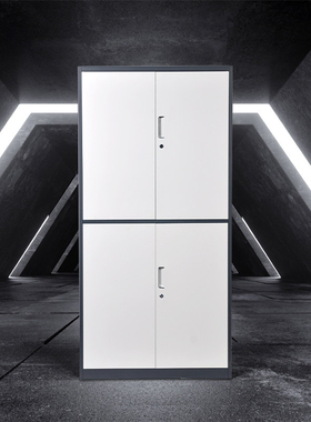 科飞亚(COFAR)-优美文件柜拆装通体双节柜W900mm*D400mm*H1850mm