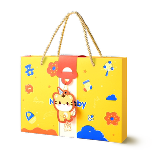 喜饼山姆宝宝诞生满月子百天百日宴伴手礼袋出生喜糖喜蛋礼盒回礼