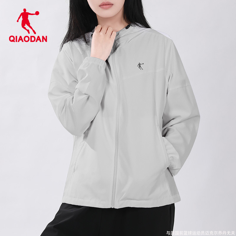乔丹风衣外套女防泼水防风冲锋衣