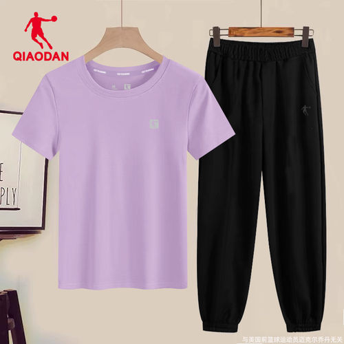 乔丹运动套装女跑步休闲运动服