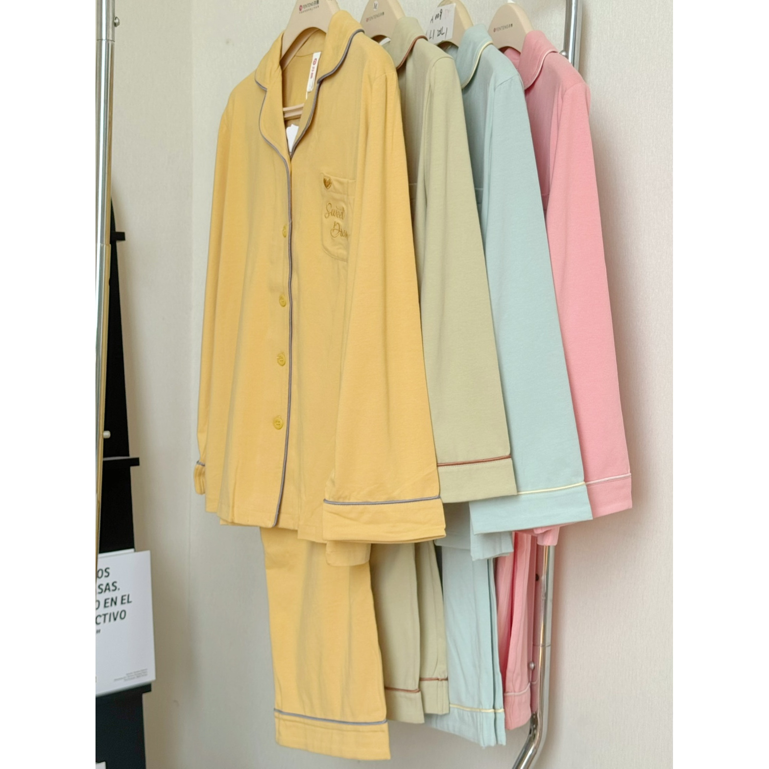 芬腾睡衣女款2025年新款春秋季偏厚纯棉长袖长裤家居服套装专柜款