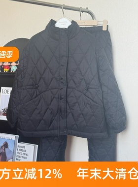 芬腾专柜新款女士冬三层加厚夹棉睡衣套装保暖抗静电家居服可外穿