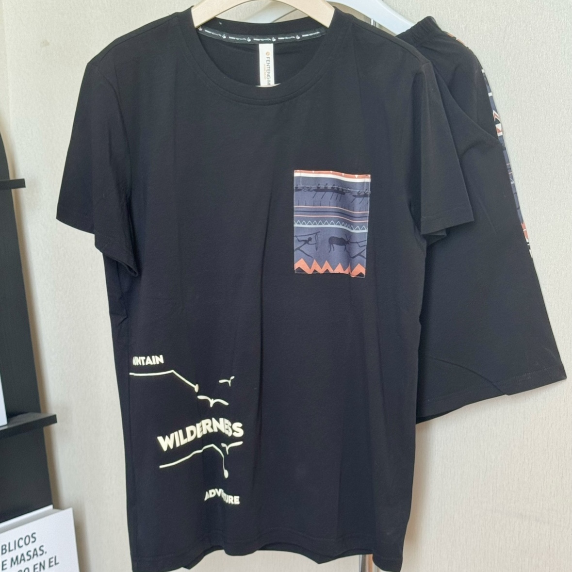 芬腾断码捡漏睡衣男款夏季纯棉短袖短裤休闲家居服套装专柜款