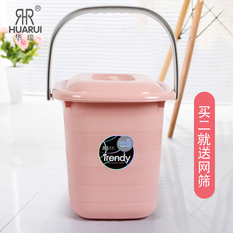 ´ø¸ÇËÜÁÏˮͰ¼ÒÓó¤·½ÐÎÊÖÌáˮͰËÜÁÏͰÅݽÅˮͰϴ³µÍ°´óºÅ´¢Ë®Í°