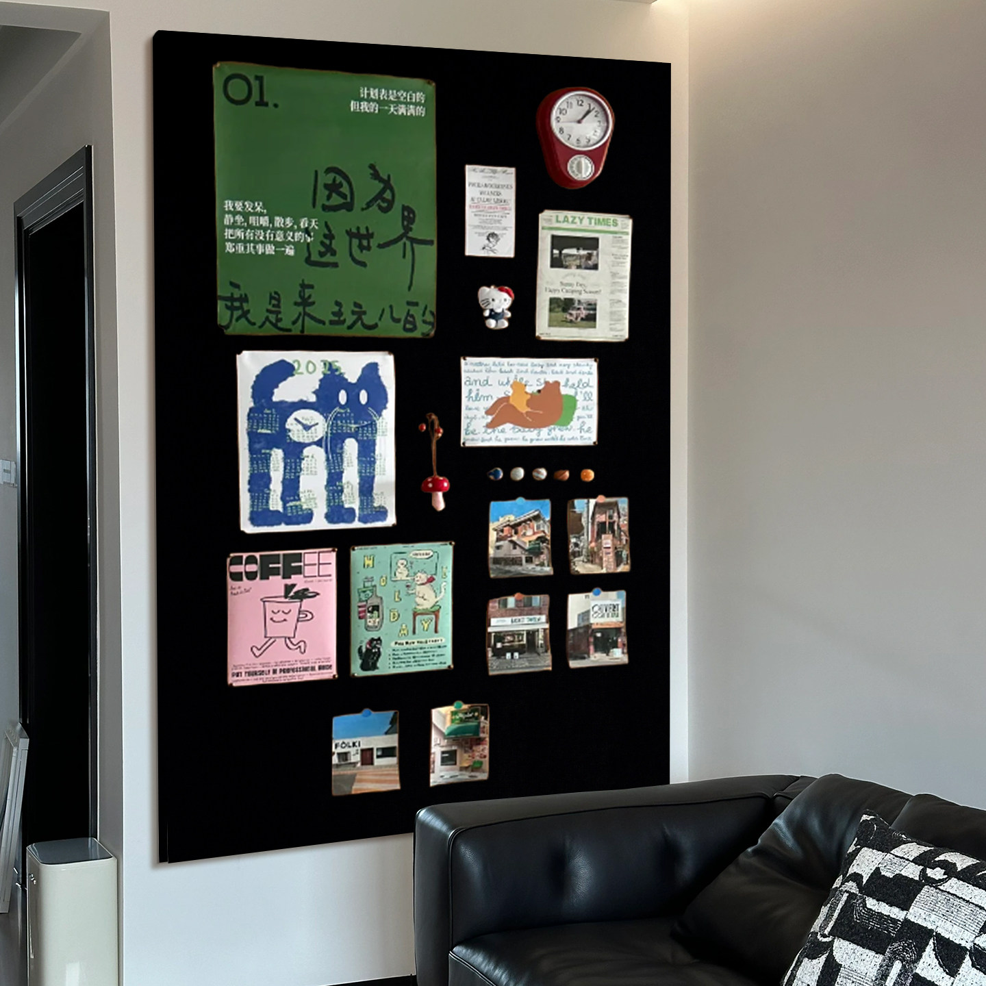 可移除毛毡板墙贴照片墙墙面装饰背景板相框展示墙软木墙板留言板,家居饰品,软装墙贴,淘宝优惠券,粉丝福利购,淘宝优惠卷