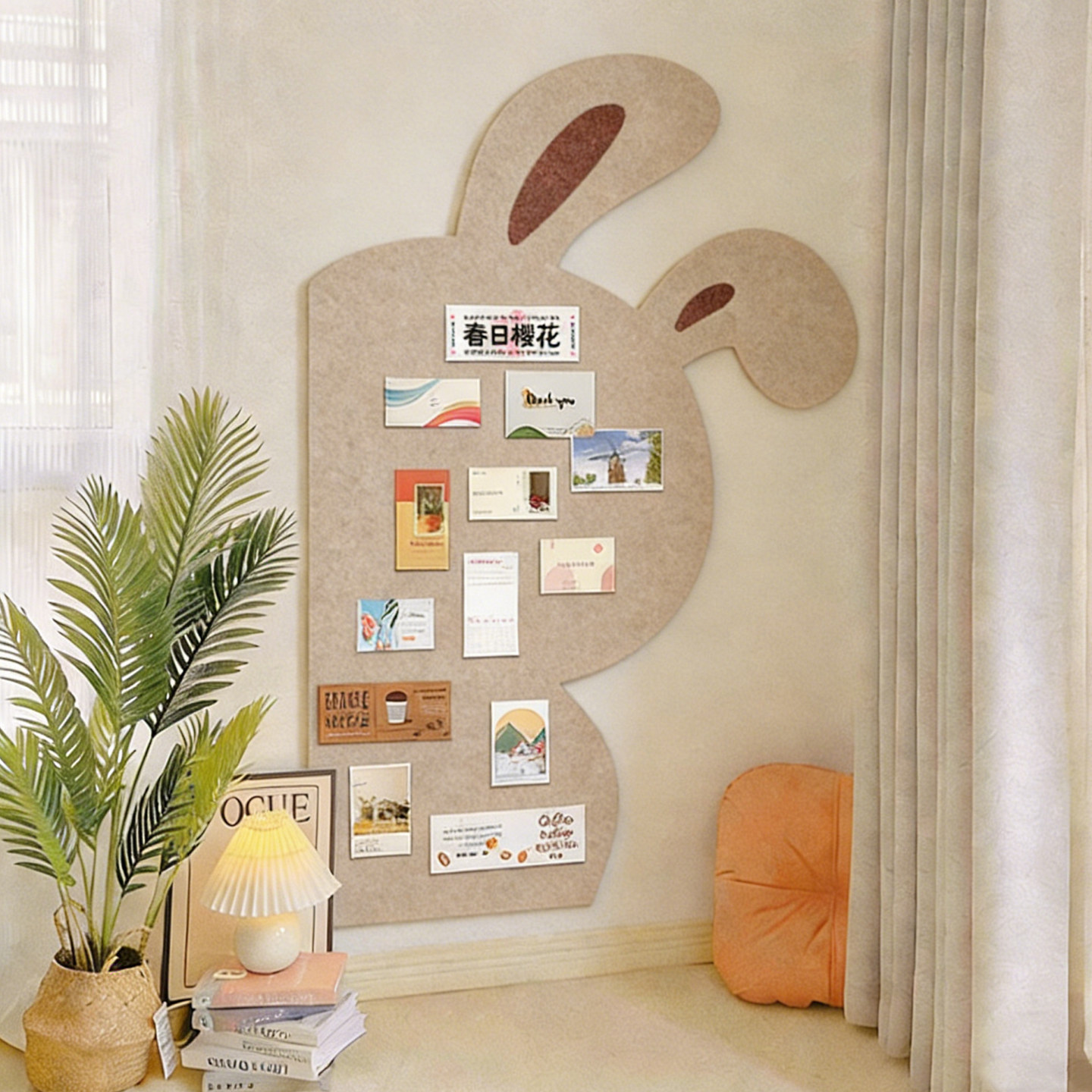 兔子免打孔照片墙娃娃墙组合相框毛毡板墙贴房间背景楼梯墙面装饰,家居饰品,照片墙,淘宝优惠券,粉丝福利购,淘宝优惠卷