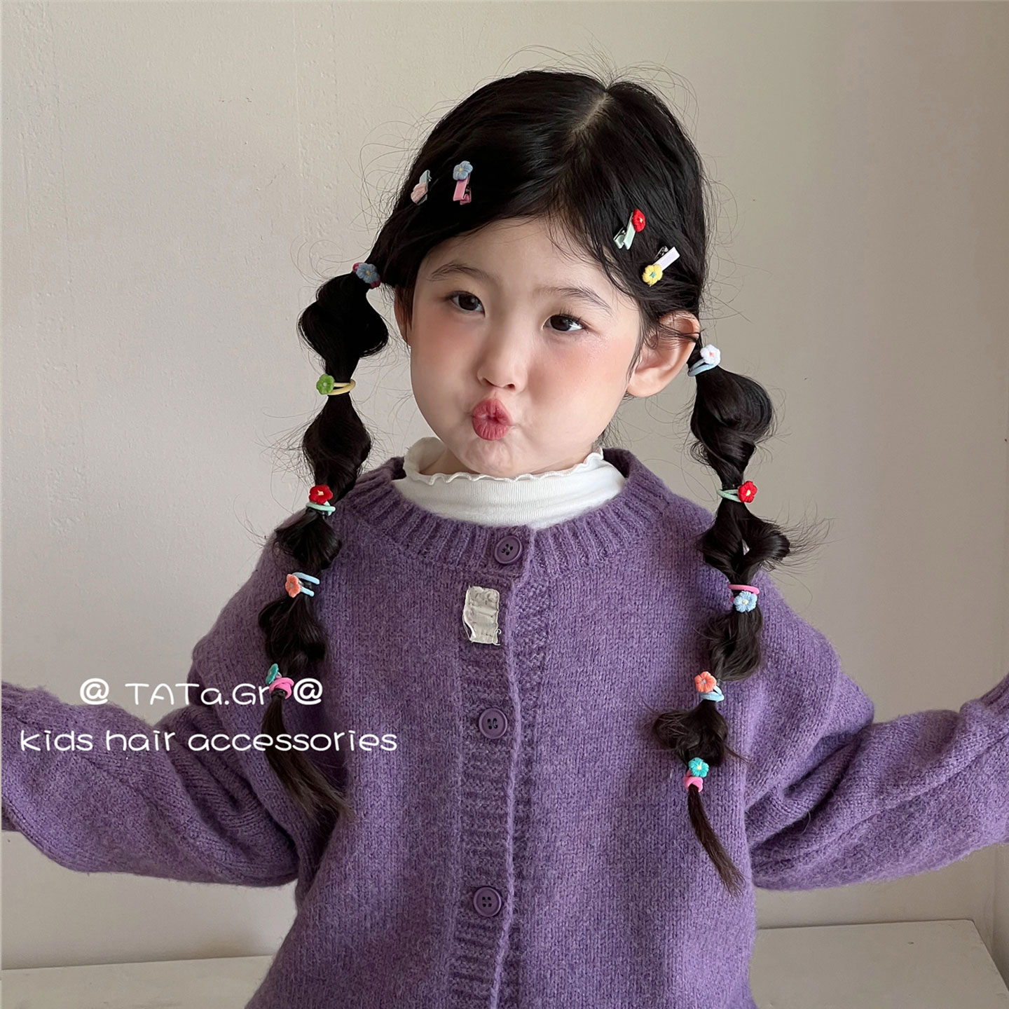 彩色mini小发夹甜美可爱发卡刘海夹鸭嘴夹侧边夹宝宝一字夹夹子