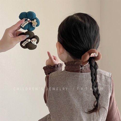 日韩2025年棕色系小号发圈