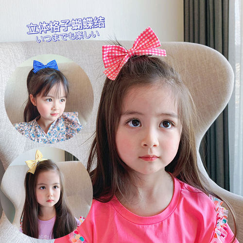 韩国儿童发饰立体发卡鸭嘴夹女孩