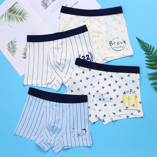 Хлопковое нижнее белье для мальчиков, шорты, тонкие детские хлопковые штаны, подходит для подростков