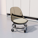 万向轮小凳子静音滑轮移动矮凳客厅家用带轮板凳久坐不累儿童椅子