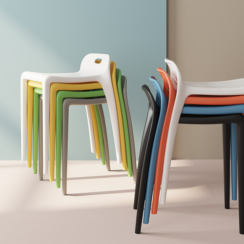 塑料凳子家用加厚成人小椅子