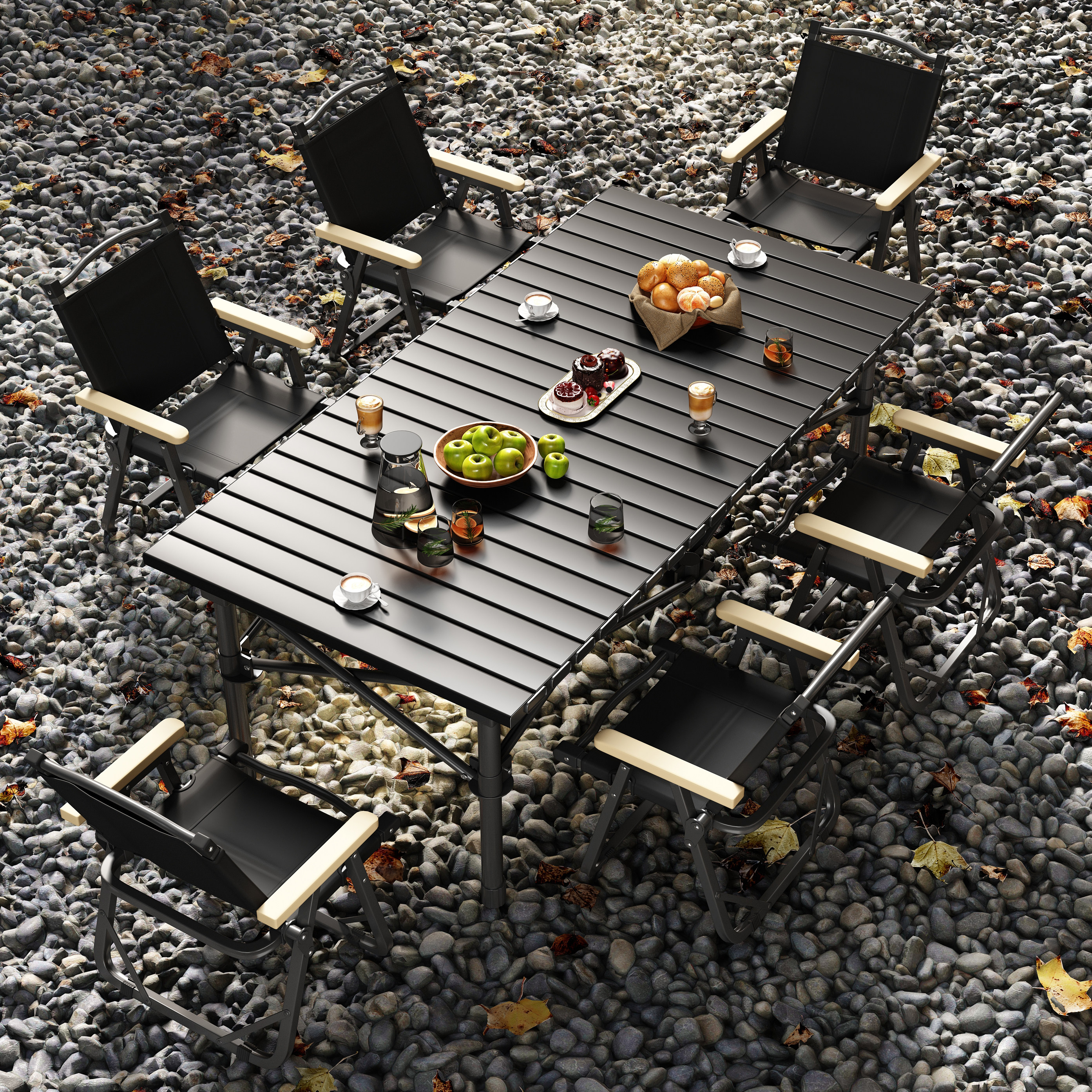 折叠桌便携式餐桌户外露营桌椅长方形夜市摆摊专用桌子野营蛋卷桌