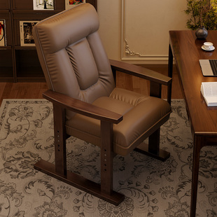 单人沙发椅客厅折叠懒人沙发阳台休息区休闲躺椅实木办公椅会议椅