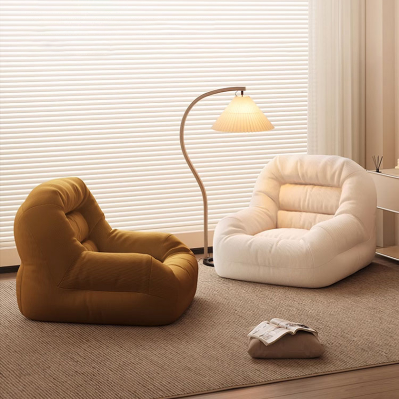 懒人窝窝椅卧室单人沙发复古躺椅