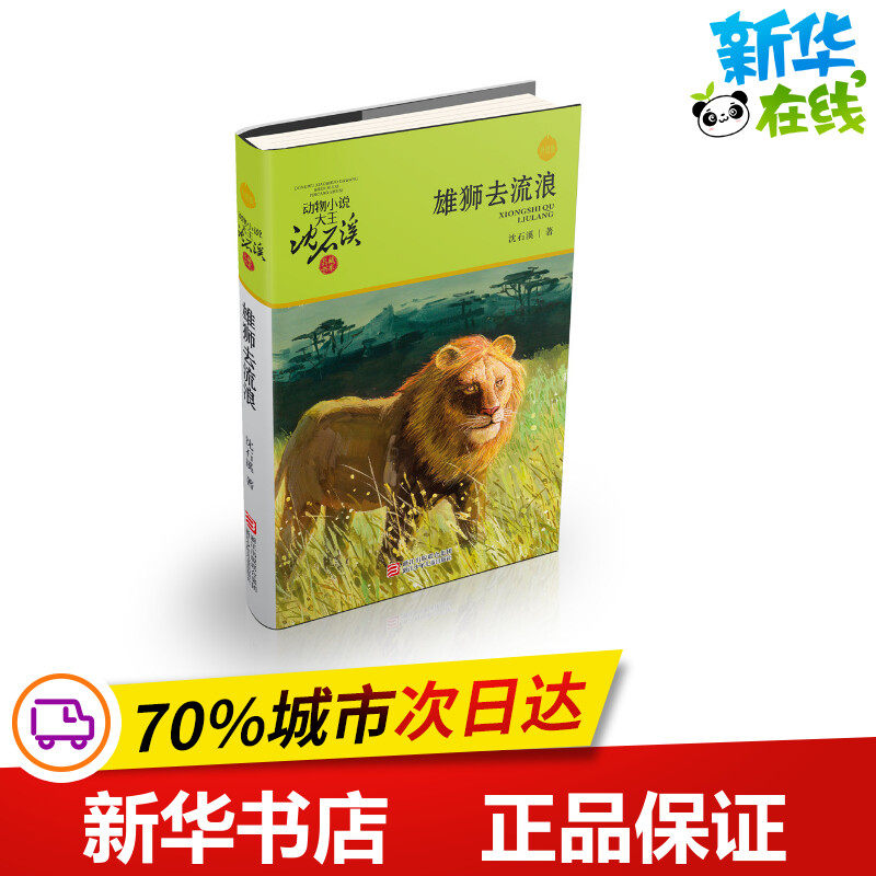 雄狮去流浪/动物小说大王沈石溪品藏书系(升级版) 沈石溪 著 儿童文学