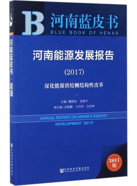 河南能源发展报告.20172017版 魏胜民,袁凯声 主编 经济理论经管、励志 新华书店正版图书籍 社会科学文献出版社