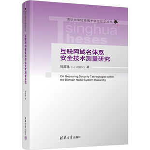 互联网域名体系安全技术测量研究 陆超逸 著 网络通信（新）专业科技 新华书店正版图书籍 清华大学出版社