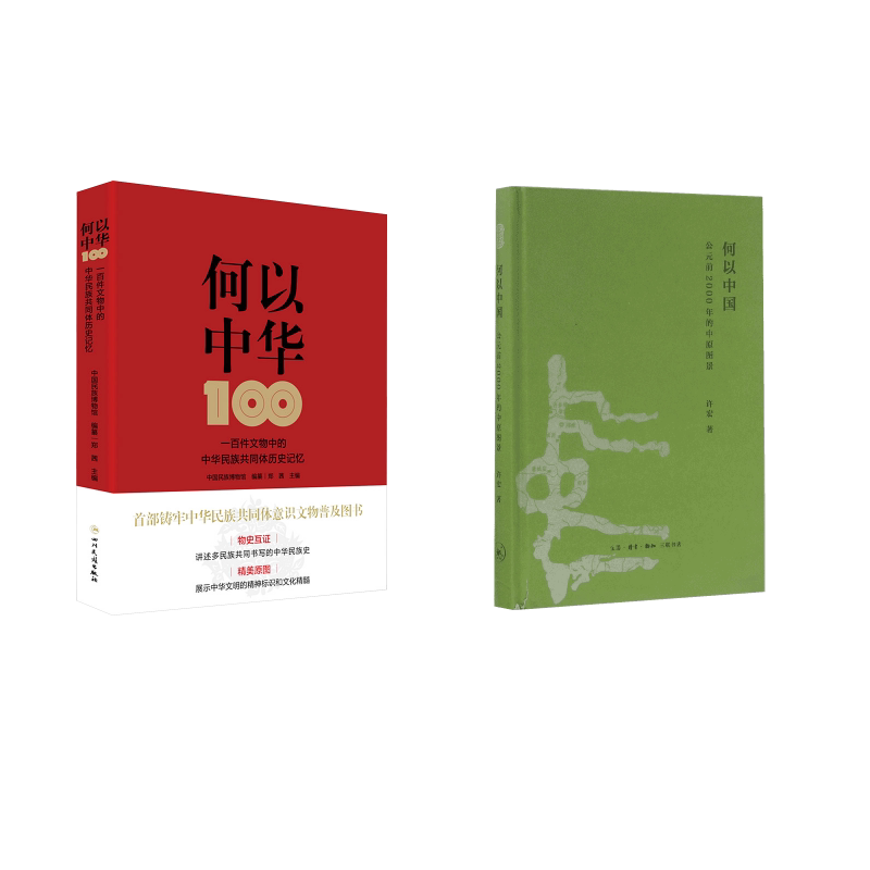 何以中国+何以中华 许宏 著 中国通史社科 新华书店正版图书籍 生活读书新知三联书店等