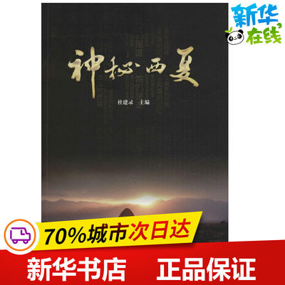 神秘西夏 杜建录 主编 著 中国通史社科 新华书店正版图书籍 贵州人民出版社