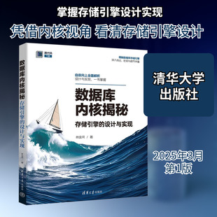 数据库内核揭秘 存储引擎的设计与实现 林金河 著 操作系统(新)专业科技 新华书店正版图书籍 清华大学出版社