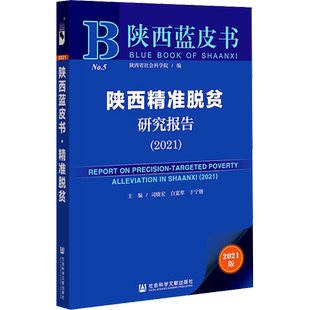 陕西精准脱贫研究报告(2021) 2021版 司晓宏,白宽犁,于宁锴 编 中国经济/中国经济史经管、励志 新华书店正版图书籍