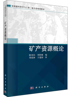 (按需印刷POD版)矿产资源概论 路贵民,刘程琳 编 大学教材大中专 新华书店正版图书籍 科学出版社