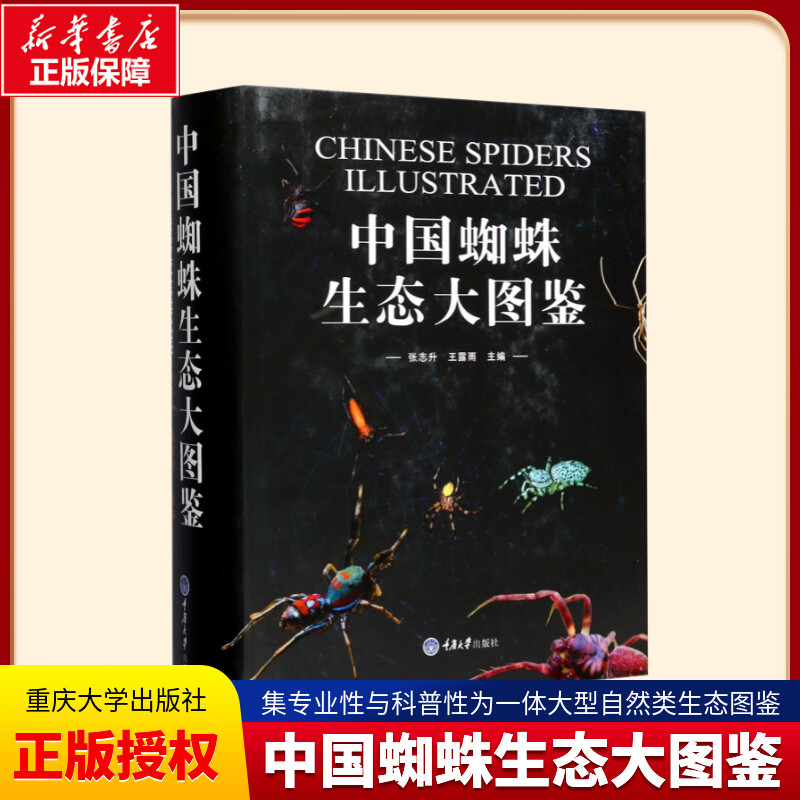 中国蜘蛛生态大图鉴张志升