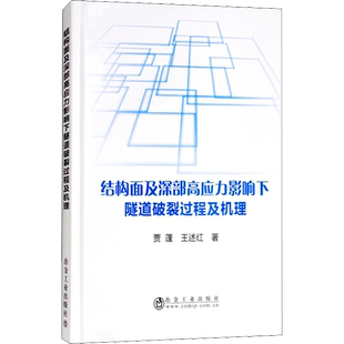 结构面及深部高应力影响下隧道破裂过程及机理 贾蓬,王述红 著 冶金工业专业科技 新华书店正版图书籍 冶金工业出版社