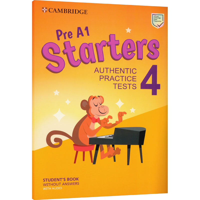 YLE 真题集4 STARTER 剑桥大学出版社 出版 进口教材/考试类/工具书类原版书外版书 新华书店正版图书籍 剑桥大学出版社