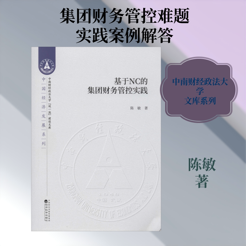 基于NC的集团财务管控实践 陈敏 著 经济理论经管、励志 新华书店正版图书籍 经济科学出版社