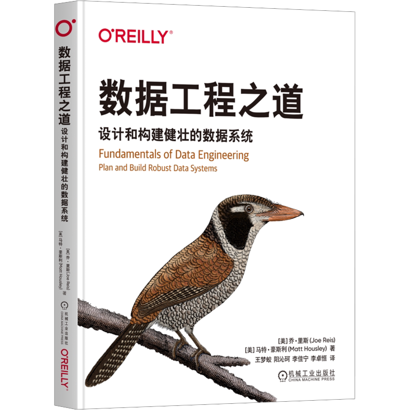 数据工程之道 设计和构建健壮的数据系统 (美)乔·里斯,(美)马特·豪斯利 著 王梦蛟 等 译 其它计算机/网络书籍专业科技