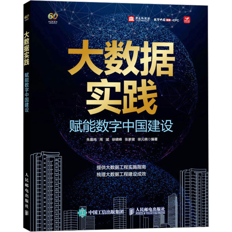 大数据实践 赋能数字中国建设 朱晨鸣 等 编 中国经济/中国经济史专业科技 新华书店正版图书籍 人民邮电出版社