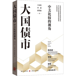 大国债市 中美比较的视角 王永钦,李蔚,薛笑阳 著 金融投资经管、励志 新华书店正版图书籍 格致出版社