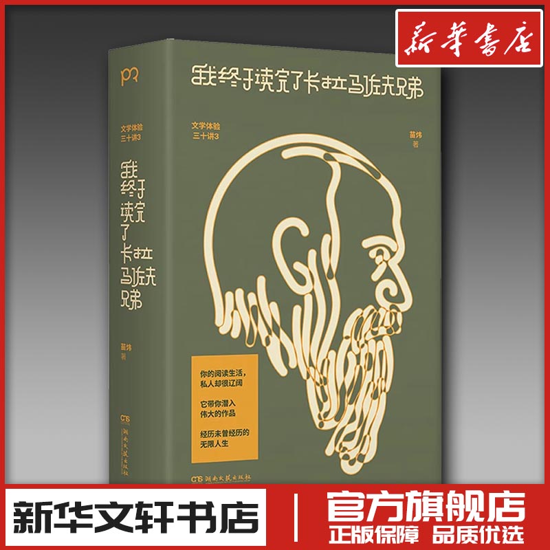我终于读完了卡拉马佐夫兄弟 苗炜 著 外国随笔/散文集文学 新华书店正版图书籍 湖南文艺出版社
