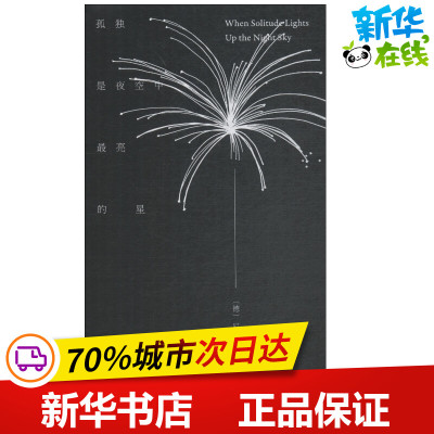 孤独是夜空中最亮的星 (德)弗里德里希·威廉·尼采(Friedrich Wilhelm Nietzsche) 著 钱春绮 译 哲学知识读物文学