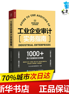 【2021新书】工业企业审计实务指南 审计报告内部审计学企业管理实务财务报表财务会计财会舞弊税务投资大风控企业会计准则书籍
