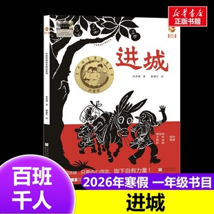 进城书籍 林秀穗 著 2026年百班千人寒假书目一年级推荐林秀穗 著经典儿童文学故事书6-7岁推荐1年级课外书必读浙江少年儿童出版社