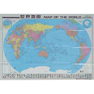 交通版世界地图（2024版） 人民交通出版社 著 著文教 新华书店正版图书籍 人民交通出版社