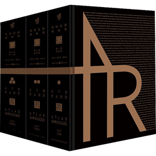 阿特拉斯耸耸肩 珍藏版 三十五周年纪念版(1-3) (美)安·兰德(Ayn Rand) 著 杨格  译 现代/当代文学文学 新华书店正版图书籍
