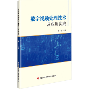 数字视频处理技术及应用实践 文竹 著 电子电路专业科技 新华书店正版图书籍 中国农业科学技术出版社